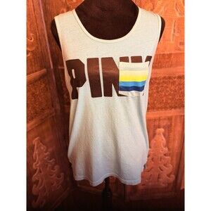 Victoria’s Secret PINK turquoise Top Y2K XS LOGO
